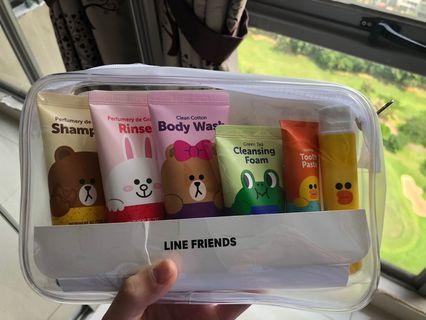 Merchandise LINE - Travel Kit Asli Korea