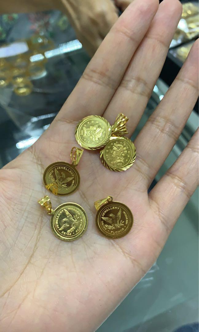 916 Gold Pendent Luxury Accessories Others On Carousell