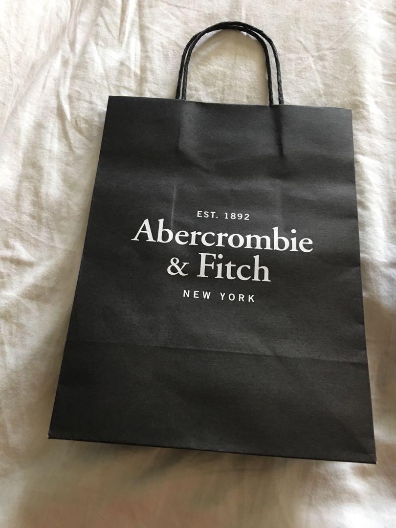 abercrombie shopping bag