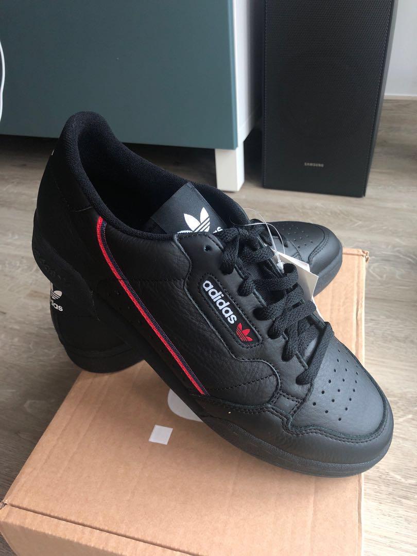 adidas original continental 80 black