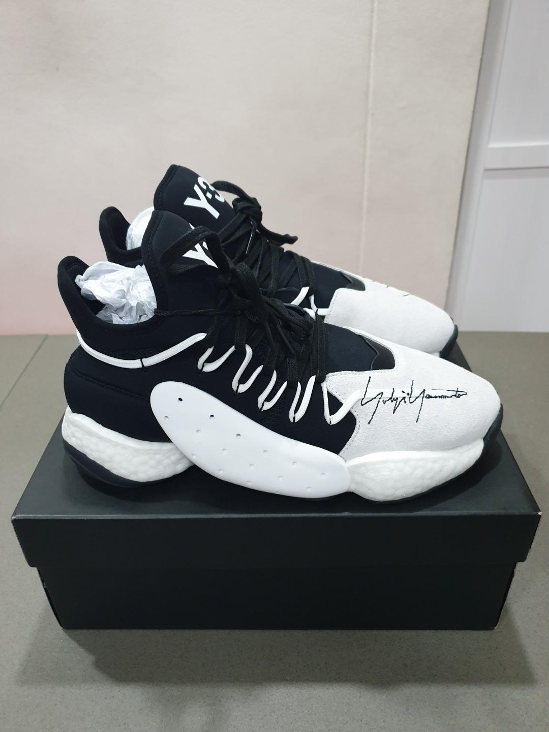 Clearance)Adidas Y3 Y-3 James Harden Byw Bball Black/White, Men'S Fashion,  Footwear, Sneakers On Carousell