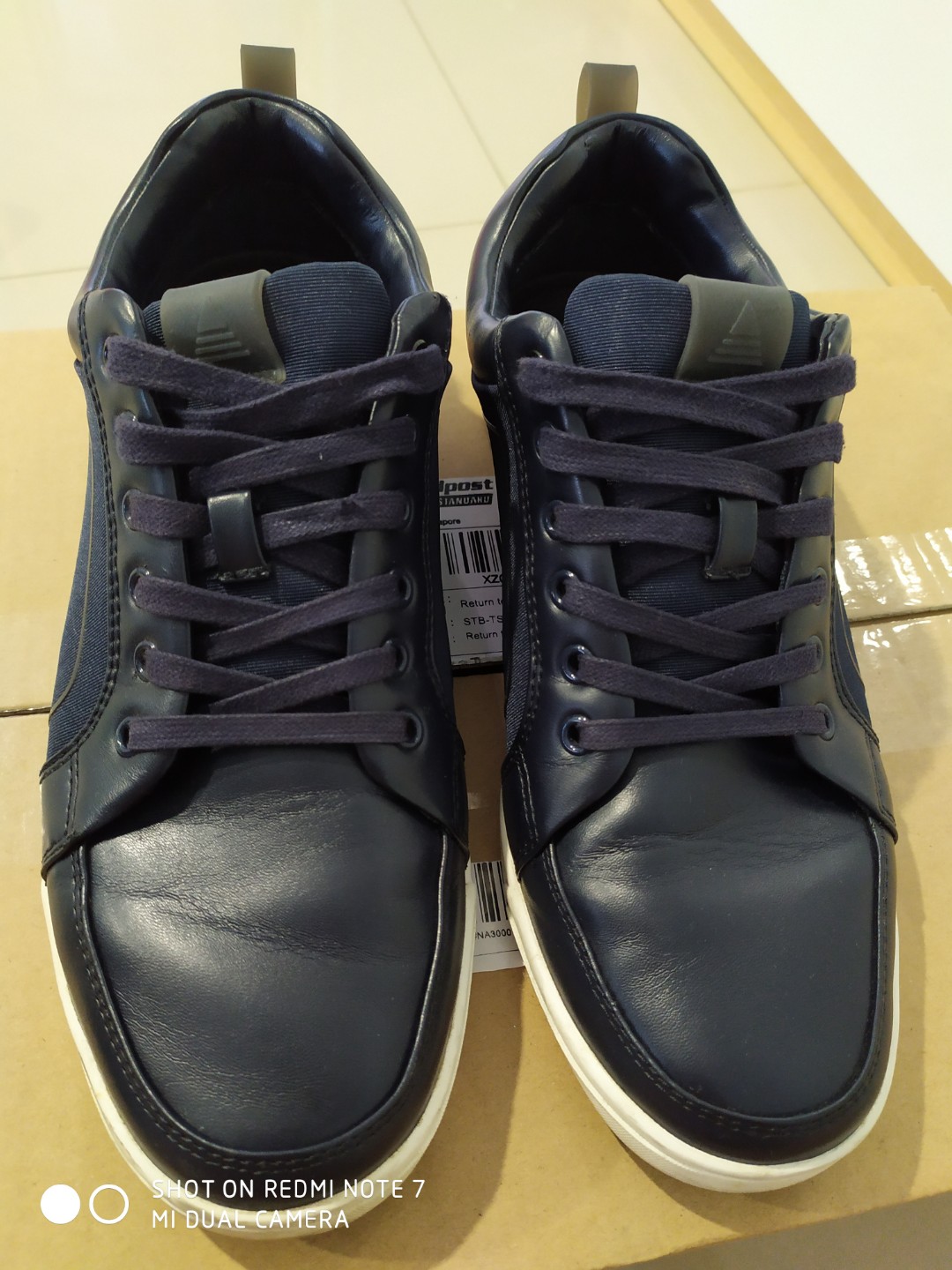 aldo blue sneakers
