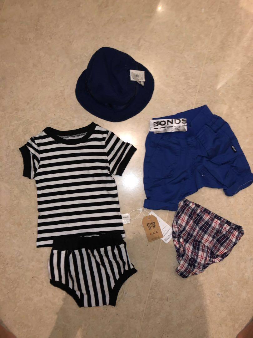 Amazing Deal New With Tags Bonds And Old Navy Cotton Baby Boy