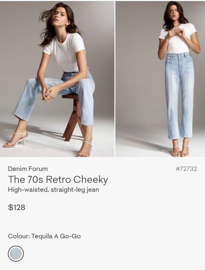 Aritzia Denim Forum 70s Retro Cheeky 