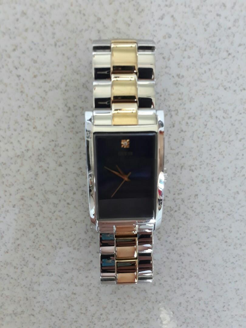 guess square watch