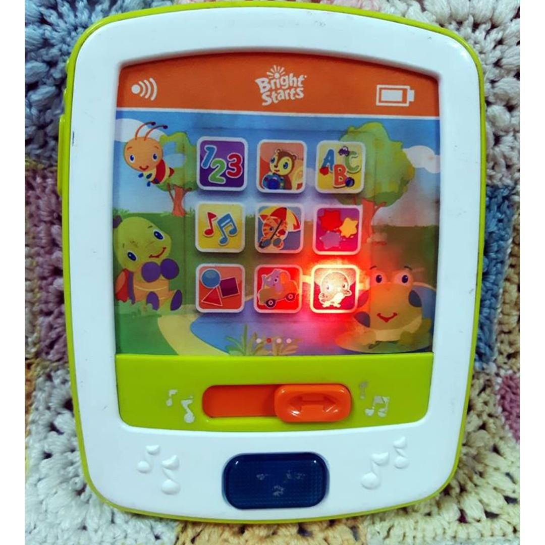 Bright starts lights sounds funpad musical on sale toy