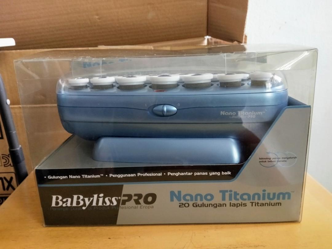 babyliss pro nano titanium hot rollers 20