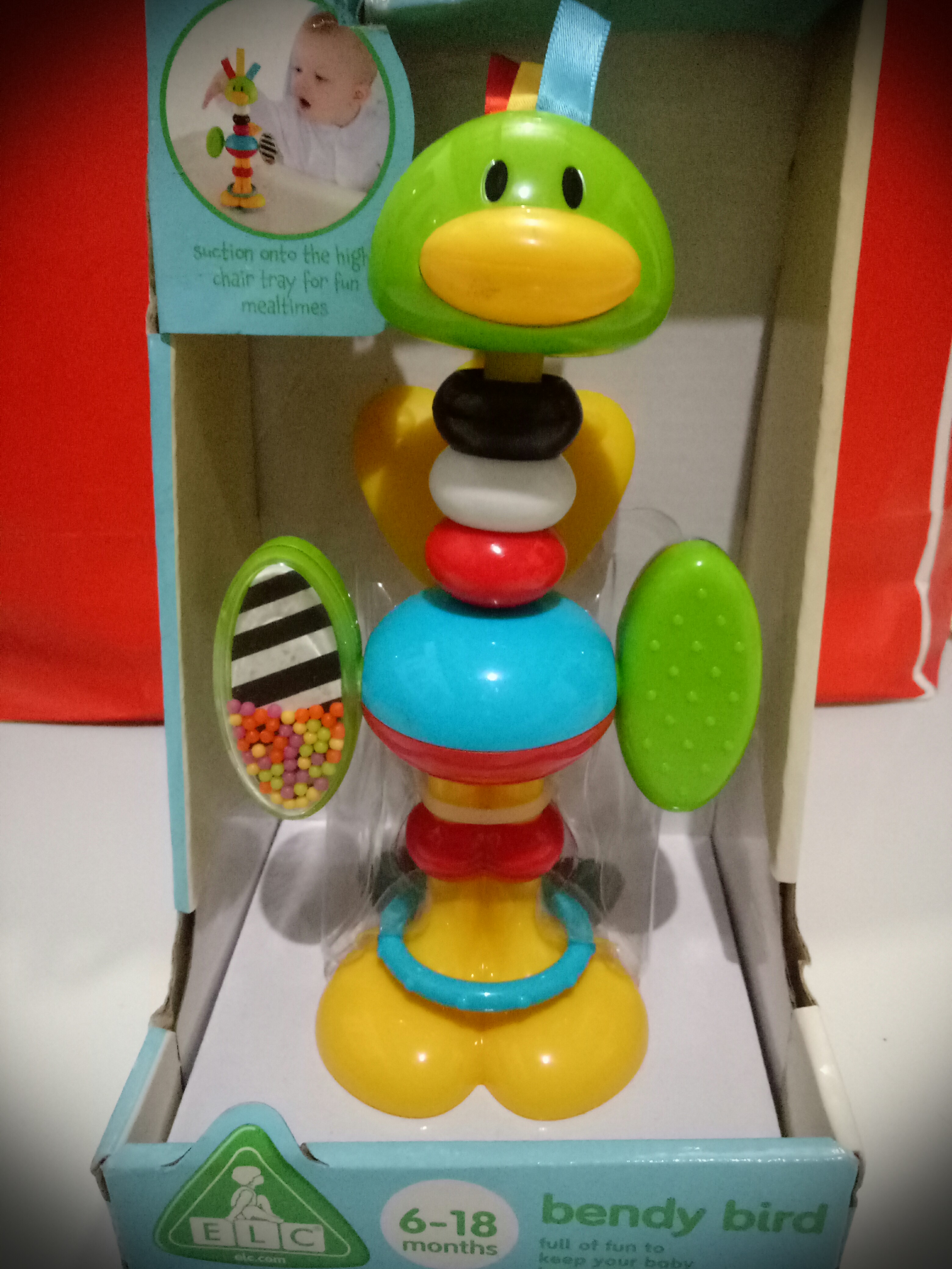 Bendy Bird High Chair Toys, Bayi \u0026 Anak