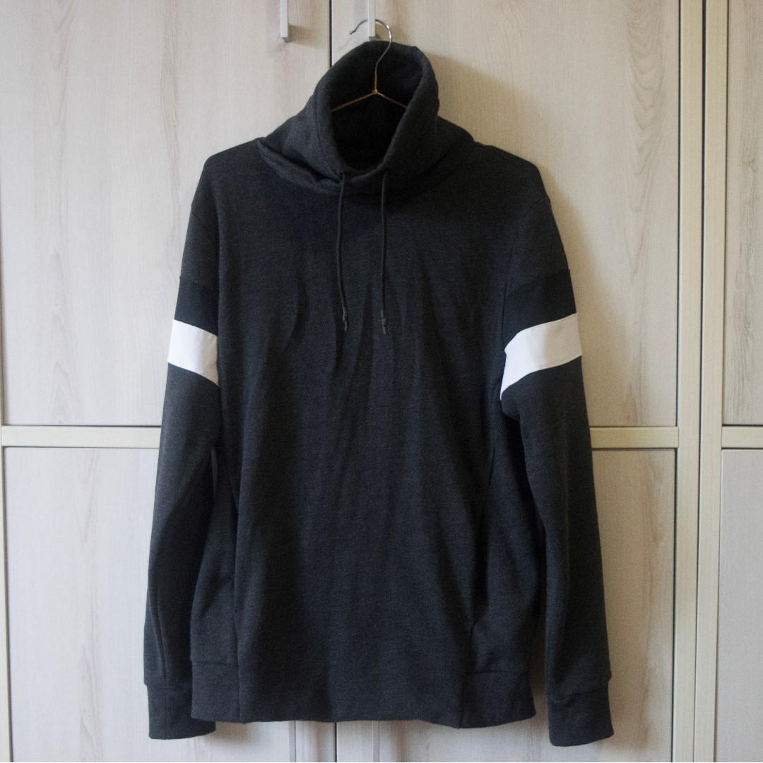 Funnel collar sweatshirt clearance