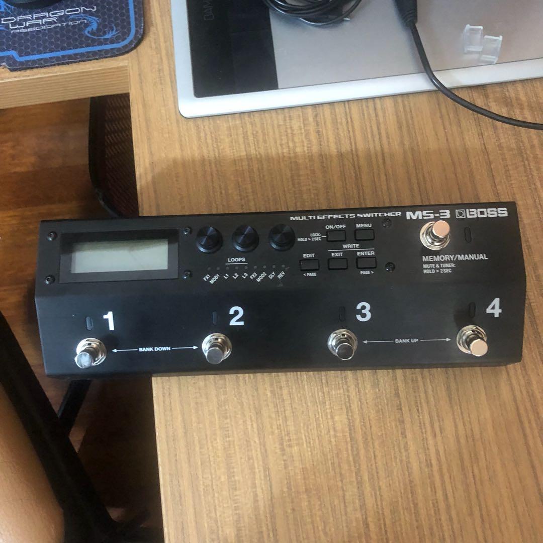 Boss Ms 3 Multi Effects Switcher Music Media Music Accessories On Carousell