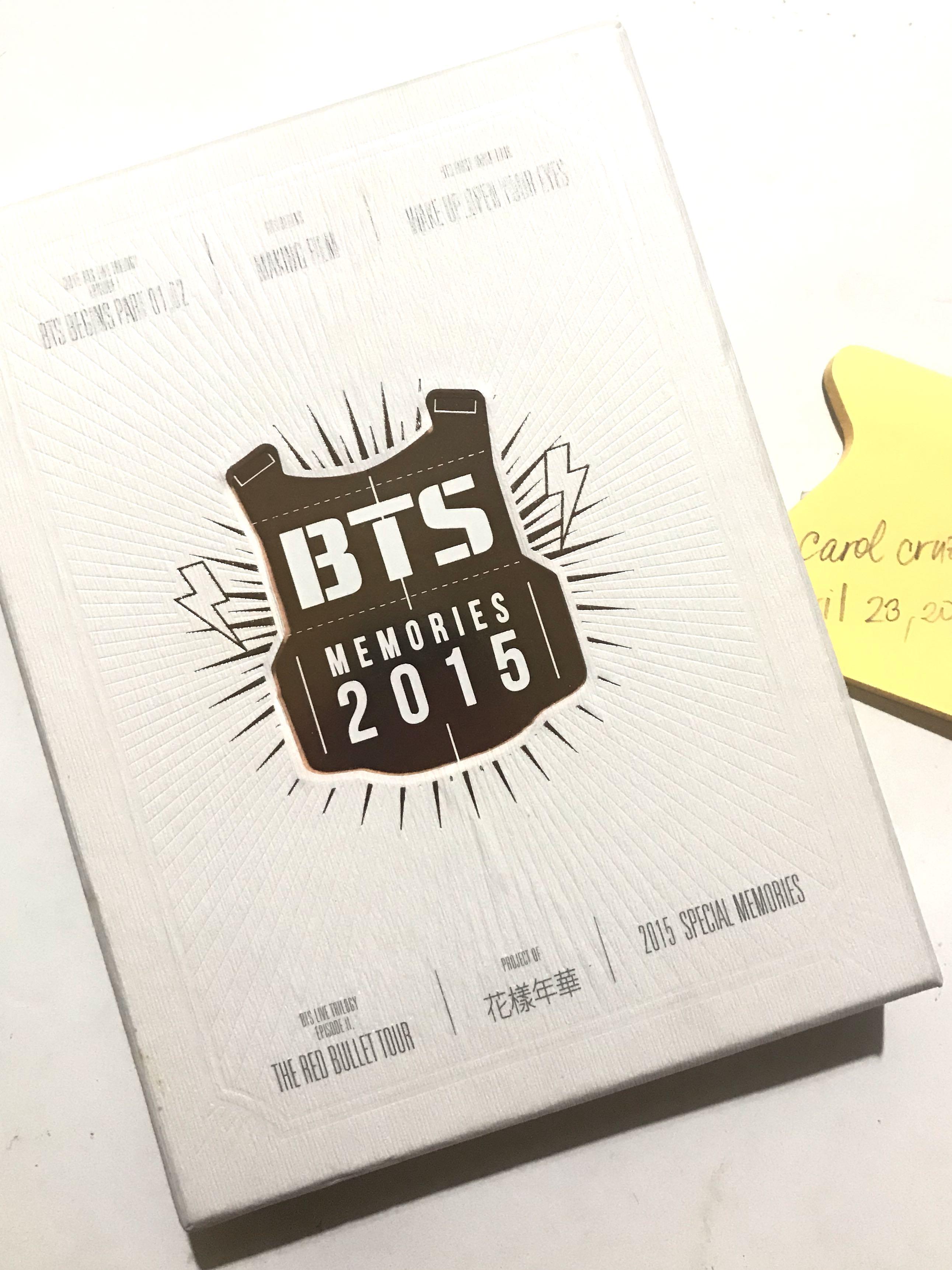 Bts Memories Of 15 Dvd K Wave On Carousell