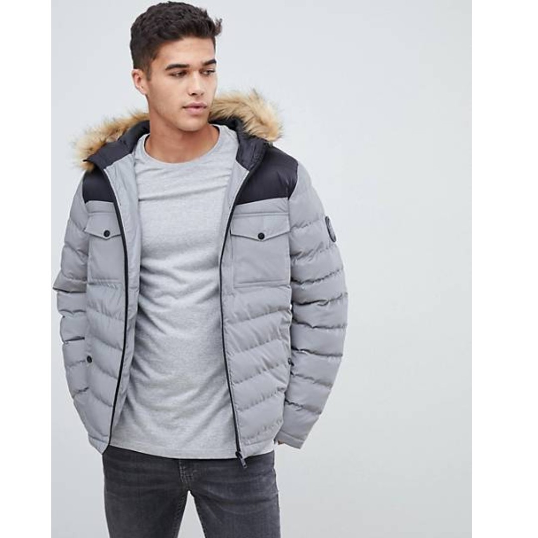 Burton menswear puffer jacket clearance