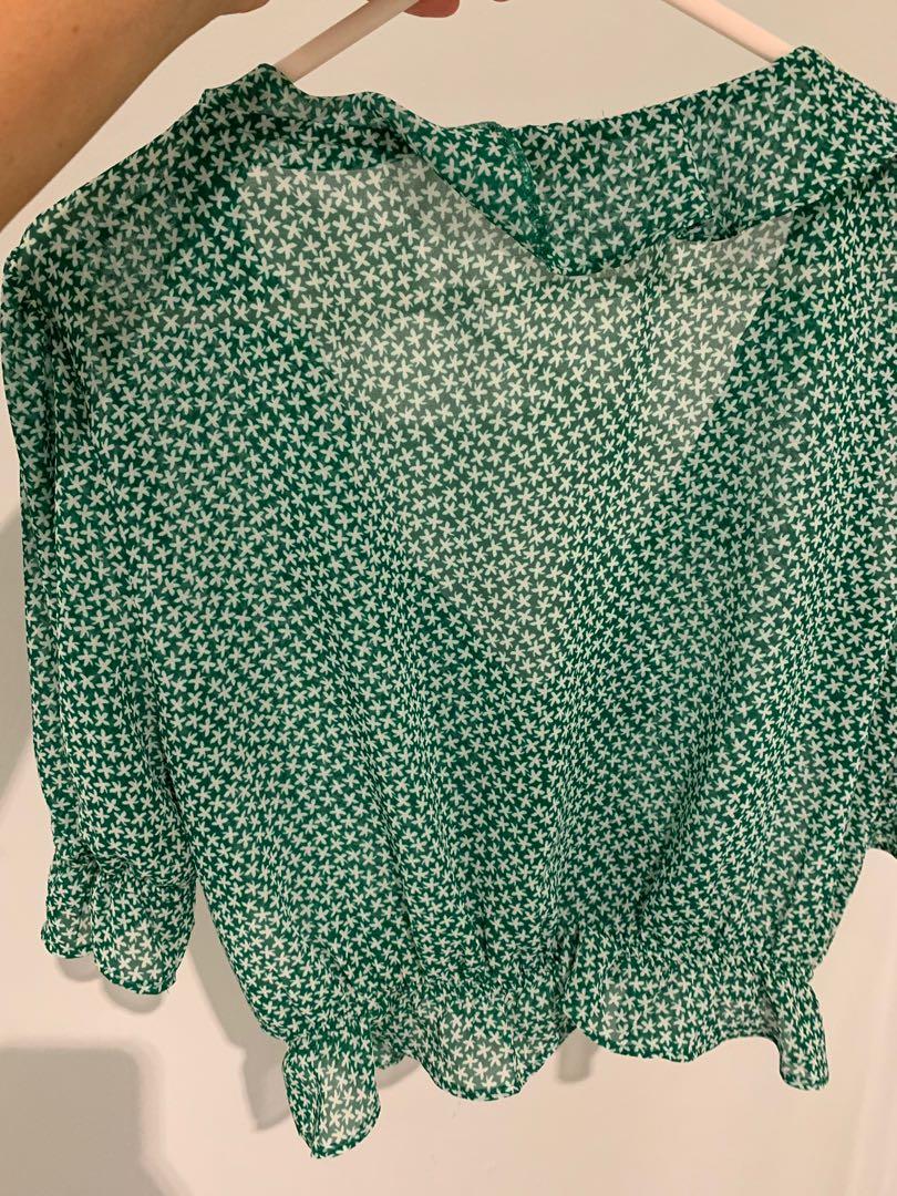 kookai carmen wrap dress