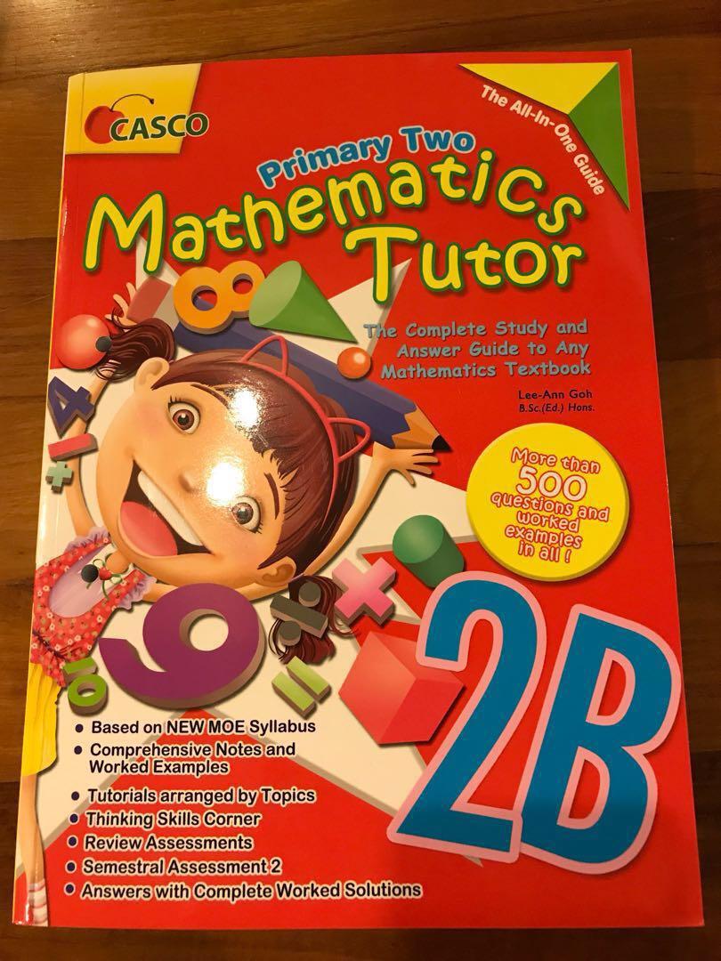 Casco Primary 2 Mathematics Tutor 2b Books Stationery