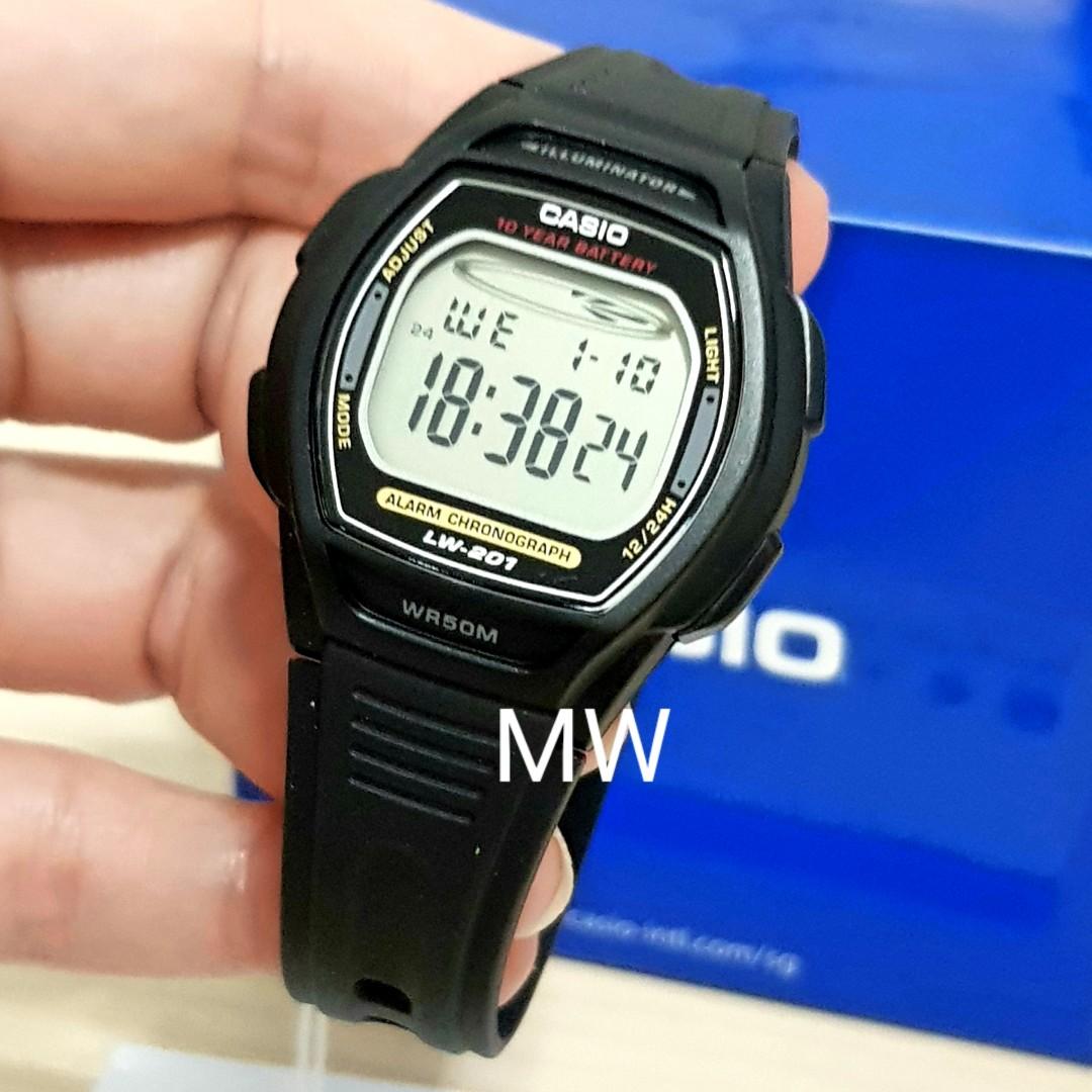 Casio original kids resin digital watch lw201 brand new, Mobile Phones