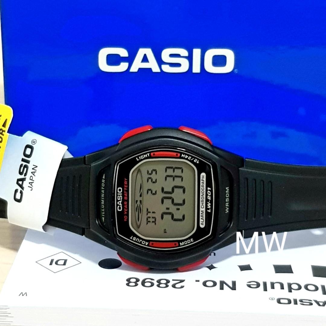 Casio original kids resin digital watch lw201 brand new, Mobile Phones