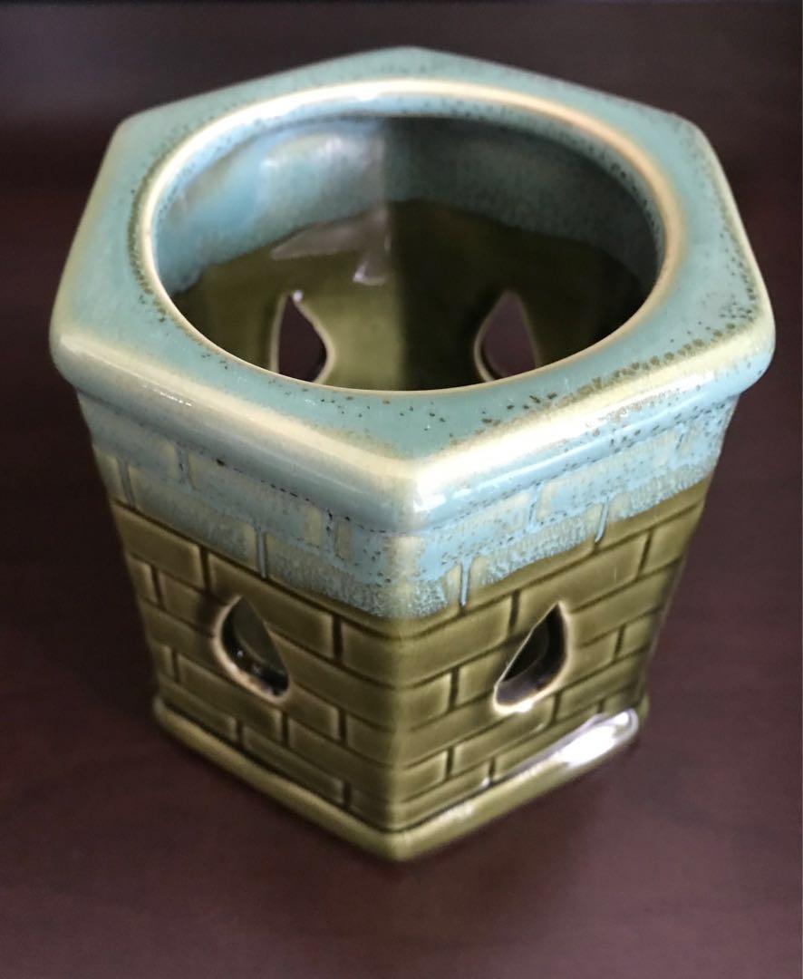 Ceramic Teapot Oil Burner, Everything Else on Carousell