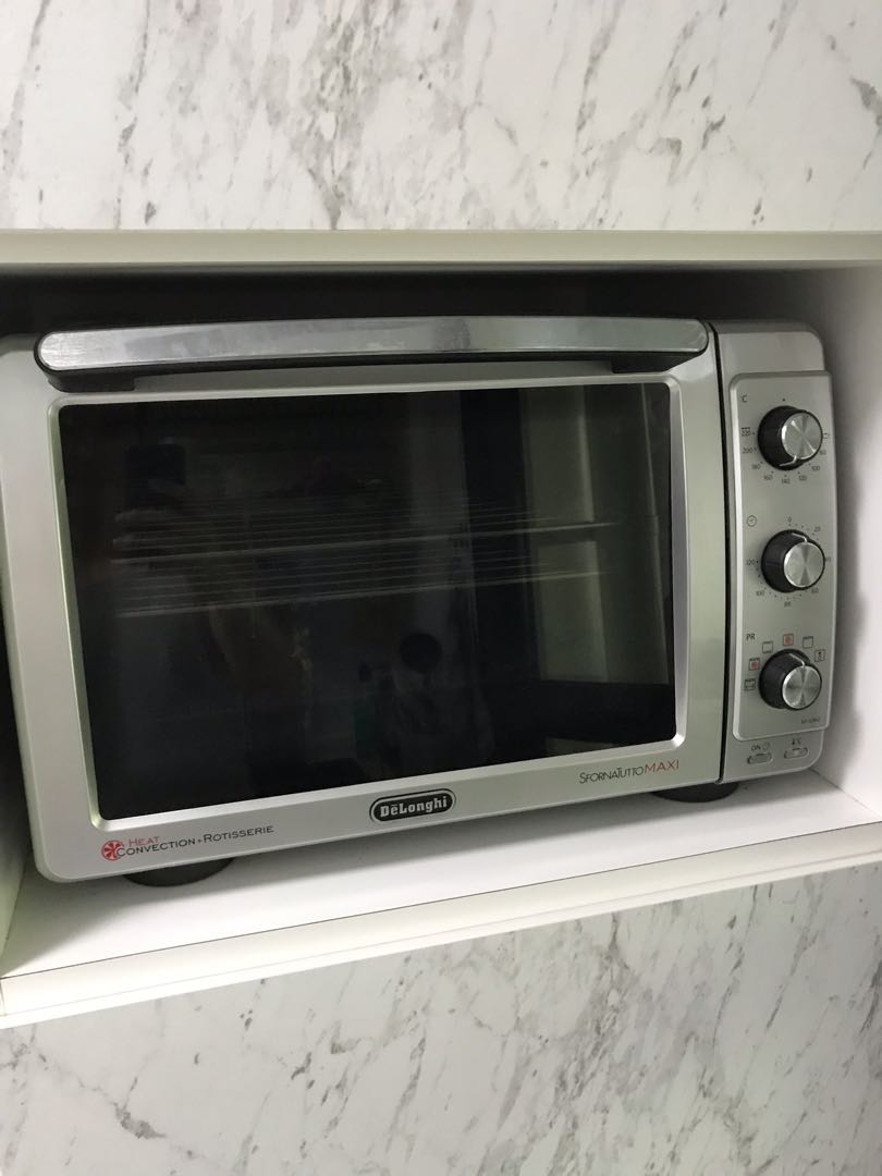Delonghi Sfornatutto maxi Oven (good condition) with rotisserie, TV \u0026 Home  Appliances, Kitchen Appliances, Ovens \u0026 Toasters on Carousell
