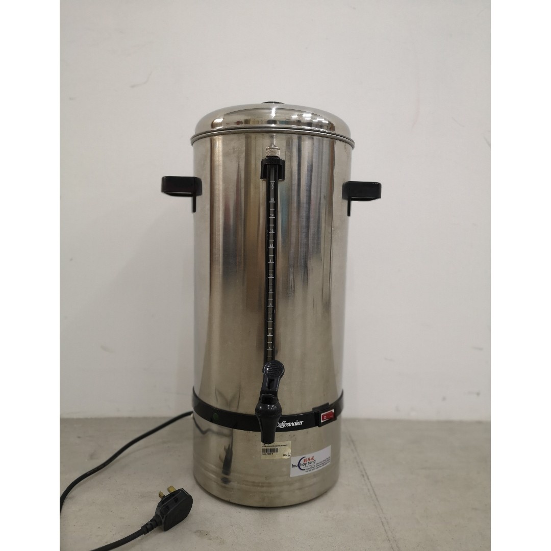 Electric Coffee Percolator / Maker with filter 15 litres 120 cups