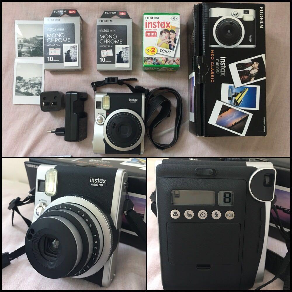 Fujifilm Instax Mini 90 Neo Classic Photography Cameras Others On Carousell