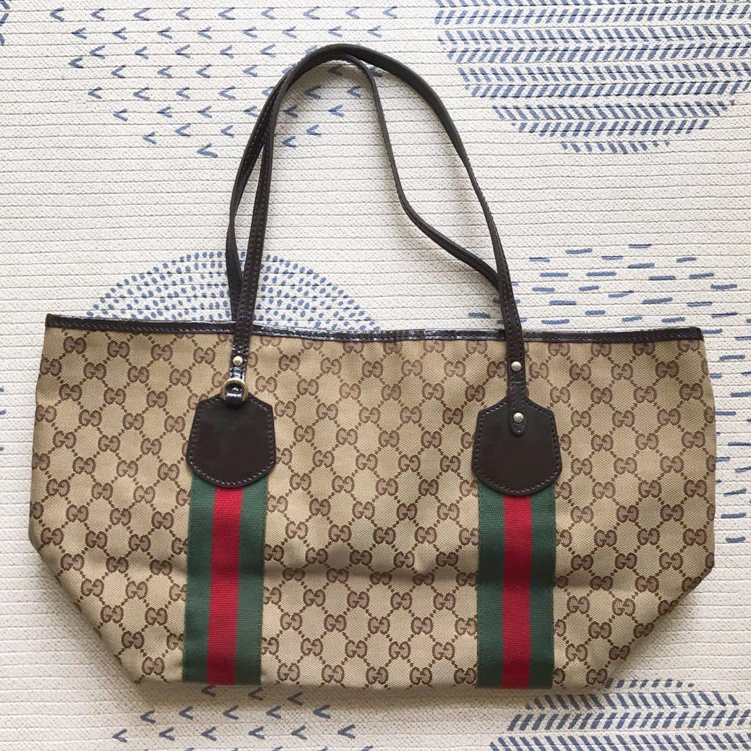 Gucci Neverfull Tote, Luxury, Bags 