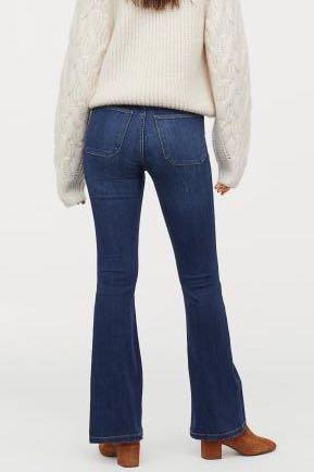 H&m mini flare high waist shop