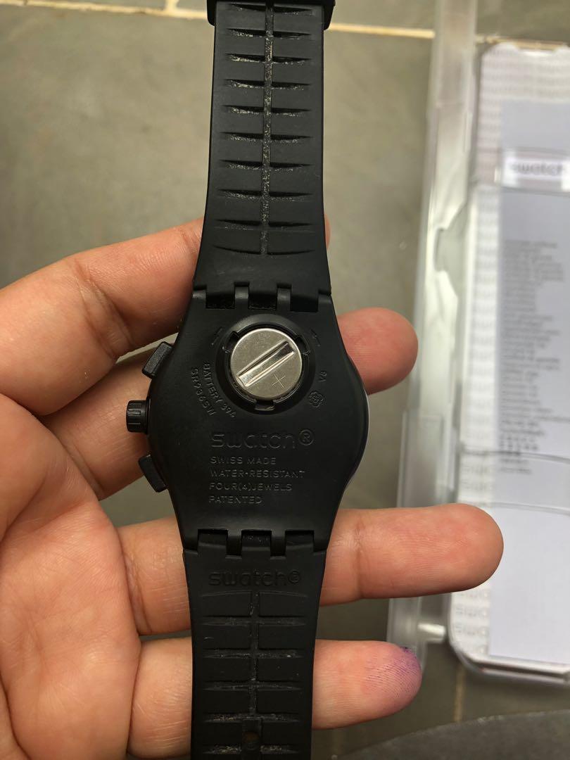 JAM TANGAN SWATCH SUSB104 MENS CHRONOGRAPH PIEGE, Fesyen Pria, Jam Tangan  di Carousell