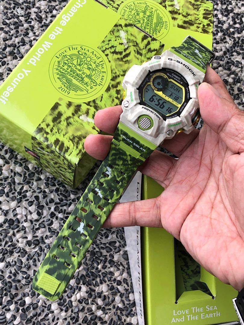 Japan JDM set Casio G Shock x ICERC Love The Sea and