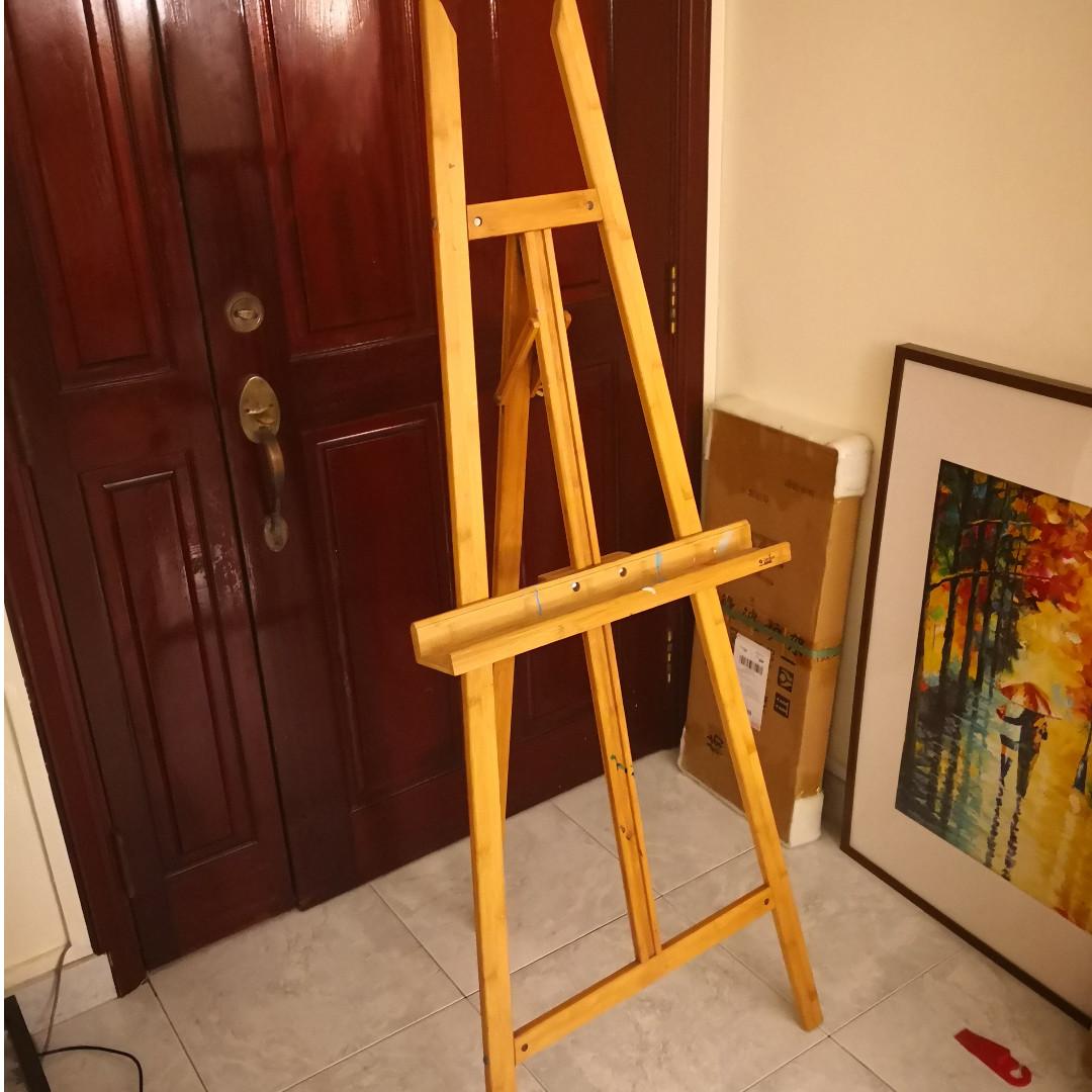 Large Painting Easel, Hobbies & Toys, Stationery & Craft, Craft