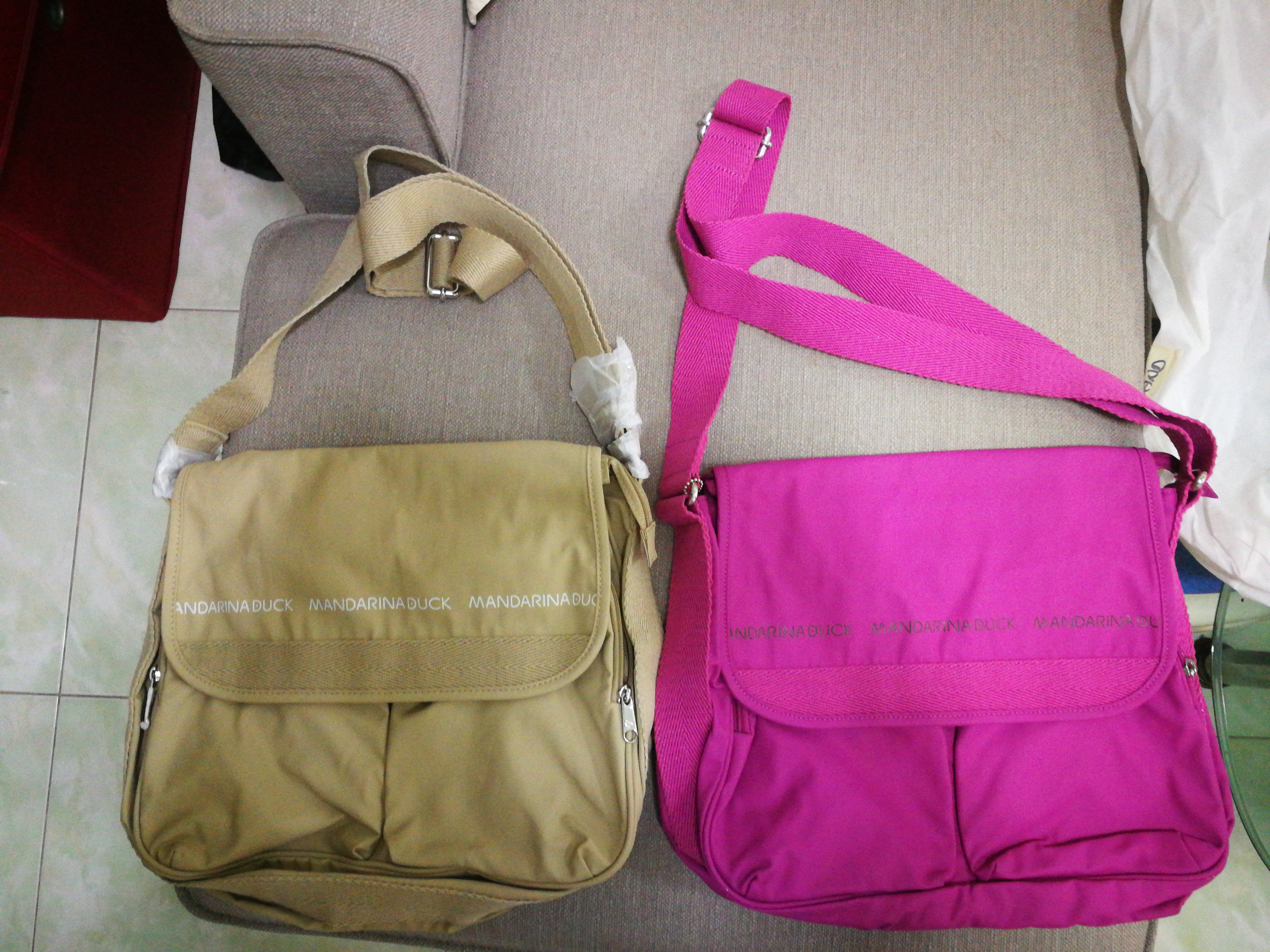 Mandarina duck utility bag, Women's Fashion, Bags \u0026 Wallets, Cross-body Bags  on Carousell