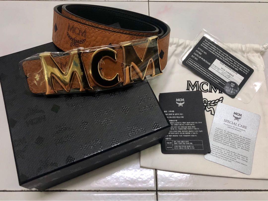 MCM WOMEN BELT Luxury Accessories on Carousell