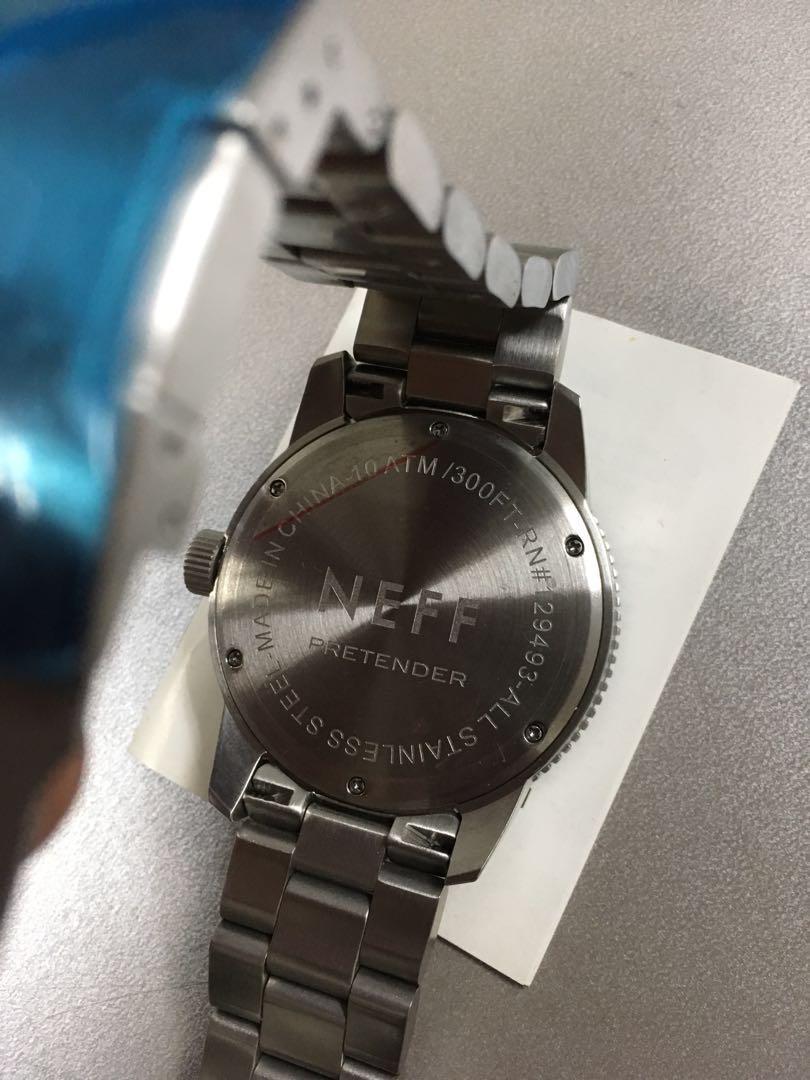Neff Pretender Silver Watch limited