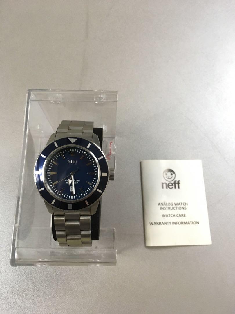 Neff Pretender Silver Watch limited
