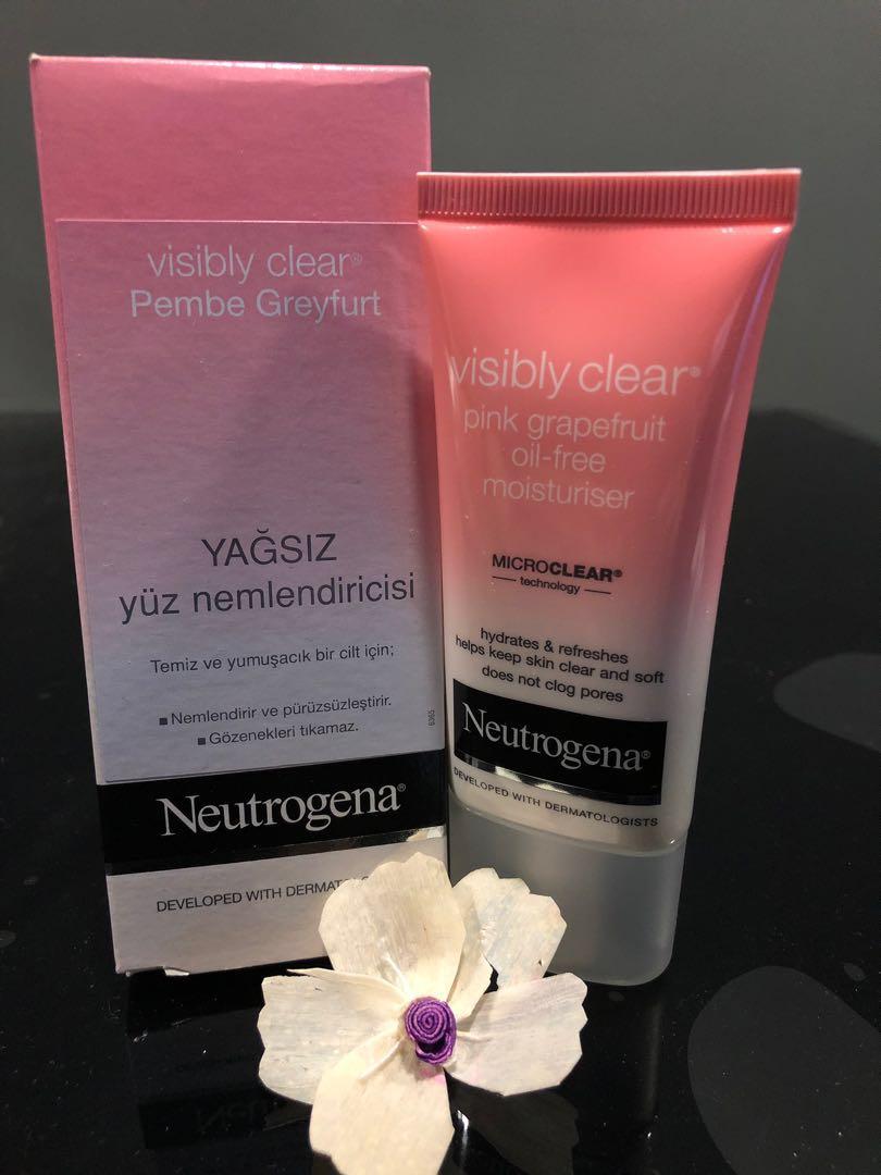 semiconductor Elevado Abrazadera NEUTROGENA VISIBLY CLEAR PINK GRAPEFRUIT OIL-FREE MOISTURISER 50ml Rare  item! *BRAND NEW IN BOX*, Beauty & Personal Care, Face, Face Care on  Carousell