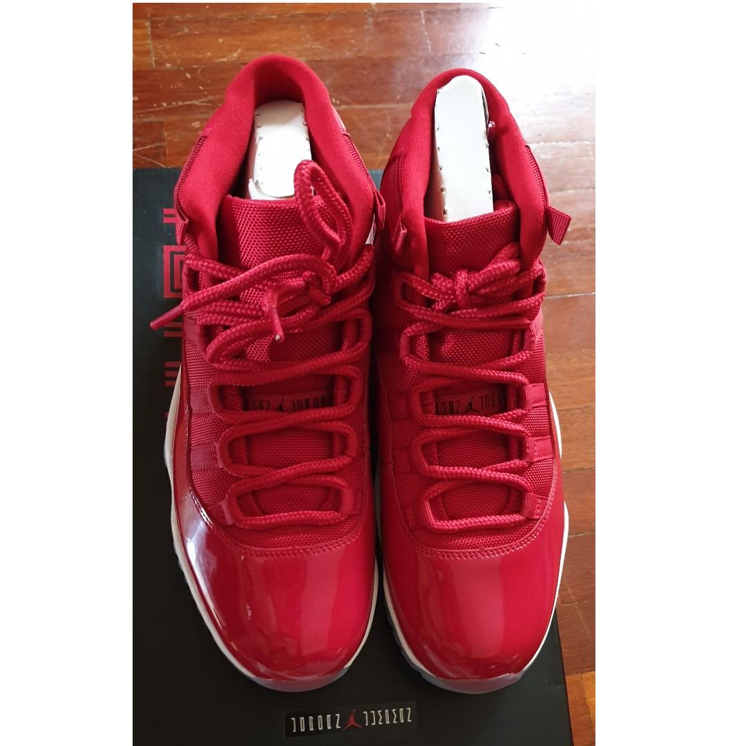 Red jordans win like 96 store