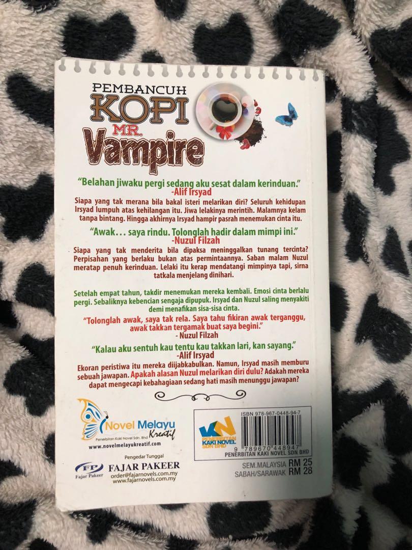 Pembancuh Kopi Mr Vampire Books Stationery Fiction On Carousell