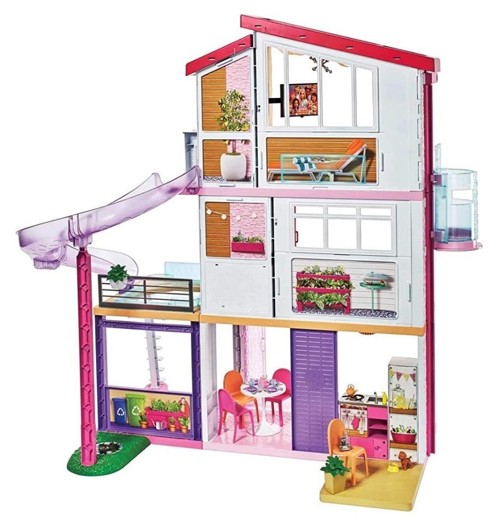 (PO) BN Three-Storey Barbie DreamHouse Fully-Furnished ...