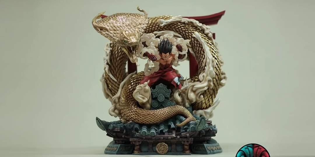 0918 Studio One Piece Statue Wano Arc Gear 4 Snakeman Monkey D Luffy Hobbies Toys Toys Games On Carousell