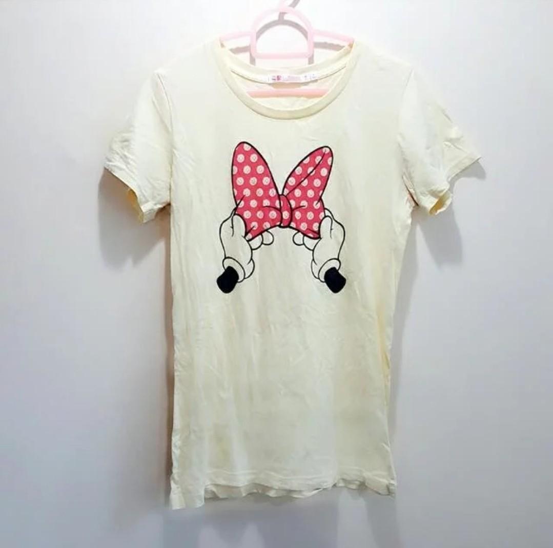 yellow minnie mouse shirt