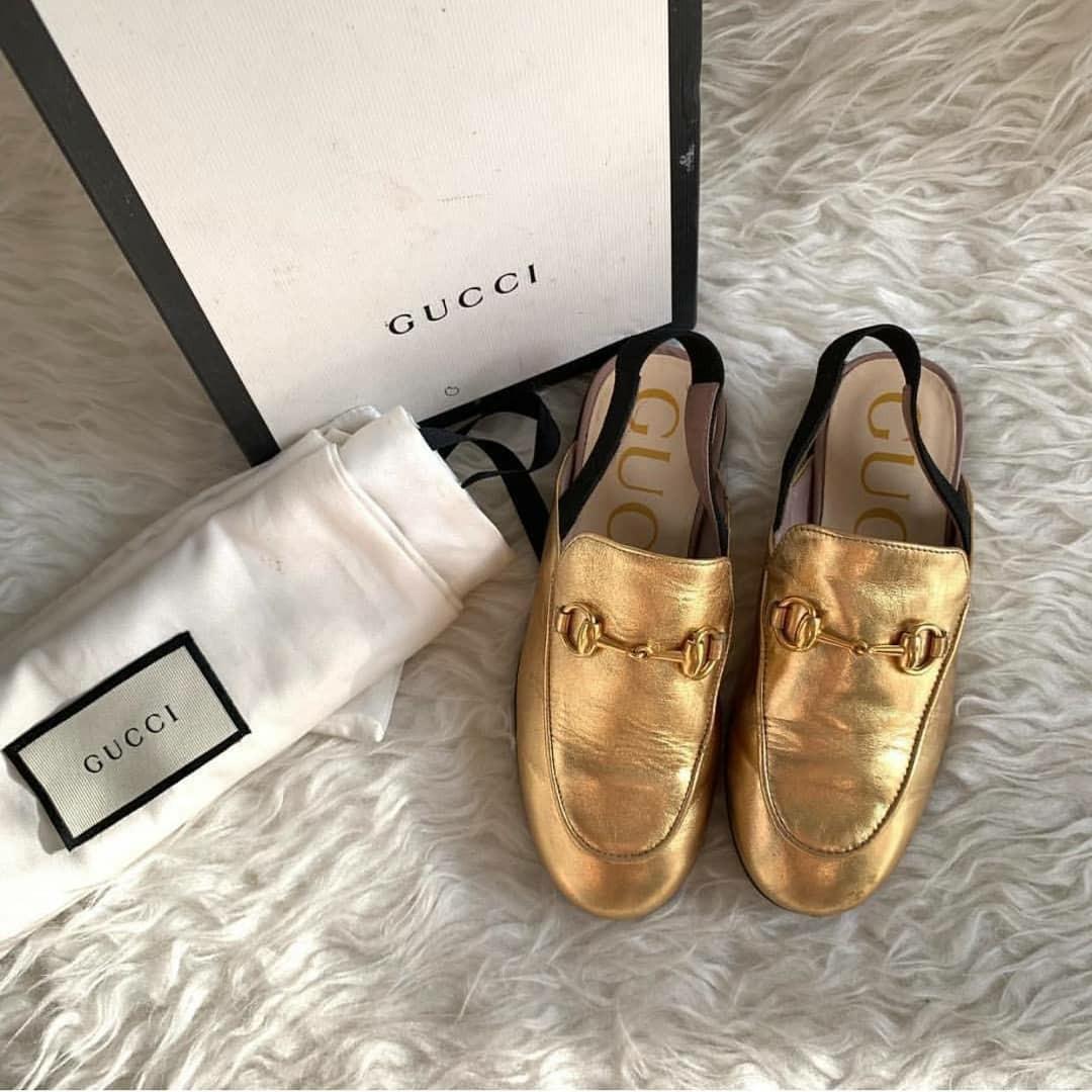 gucci kids mules