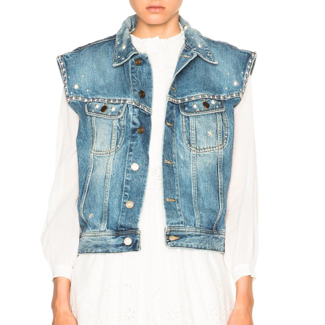 saint laurent denim jacket sale