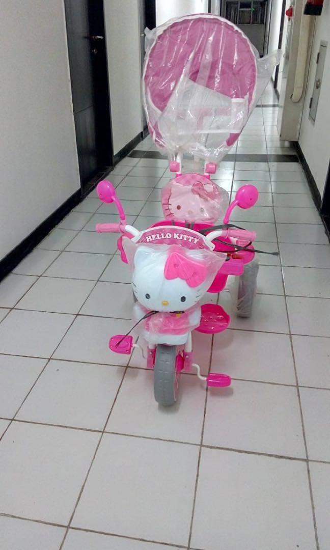 Sepeda Roda 3 Hello Kitty Babies Kids Others On Carousell