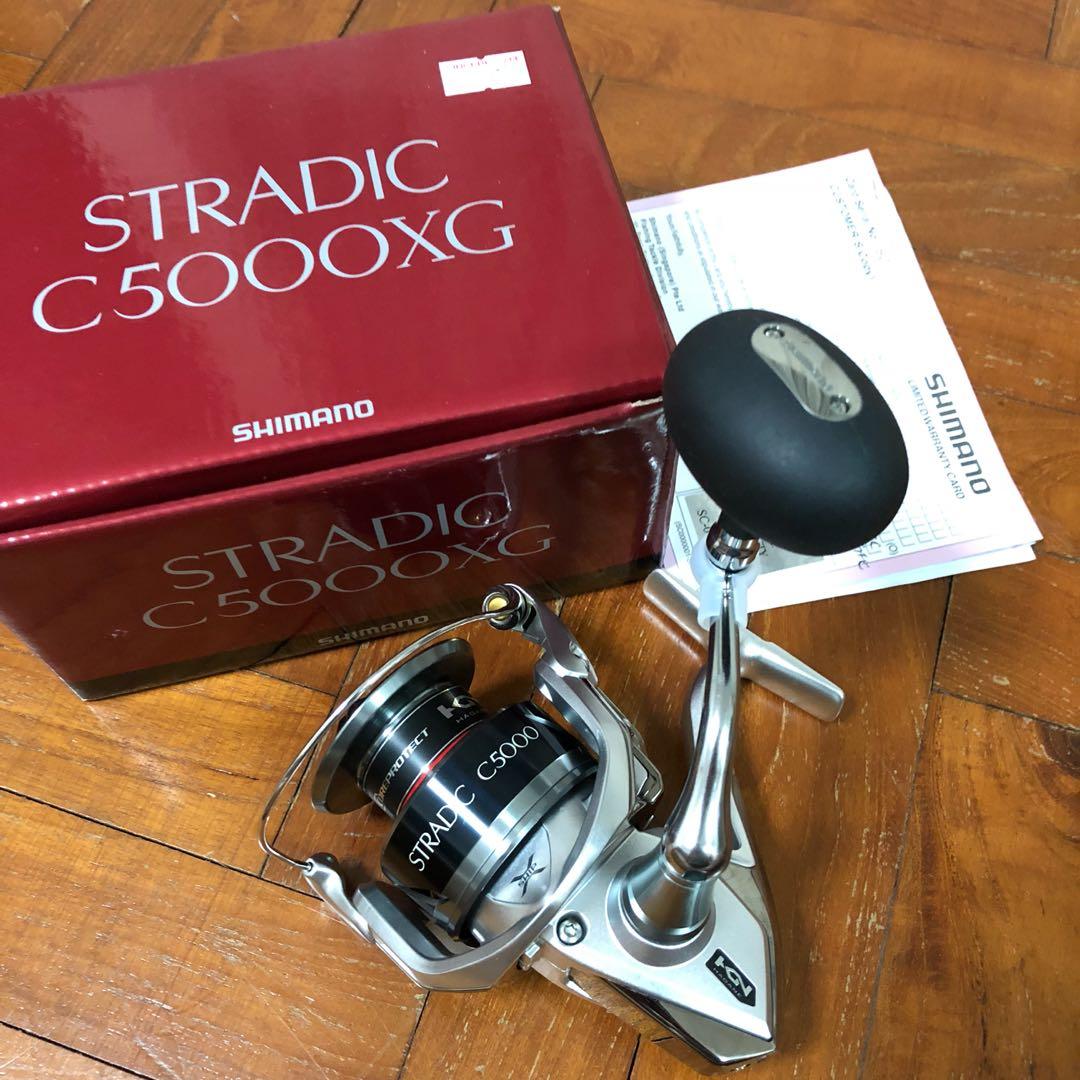 Shimano STRADIC C5000XG Spinning Fishing Reel, Sports Equipment