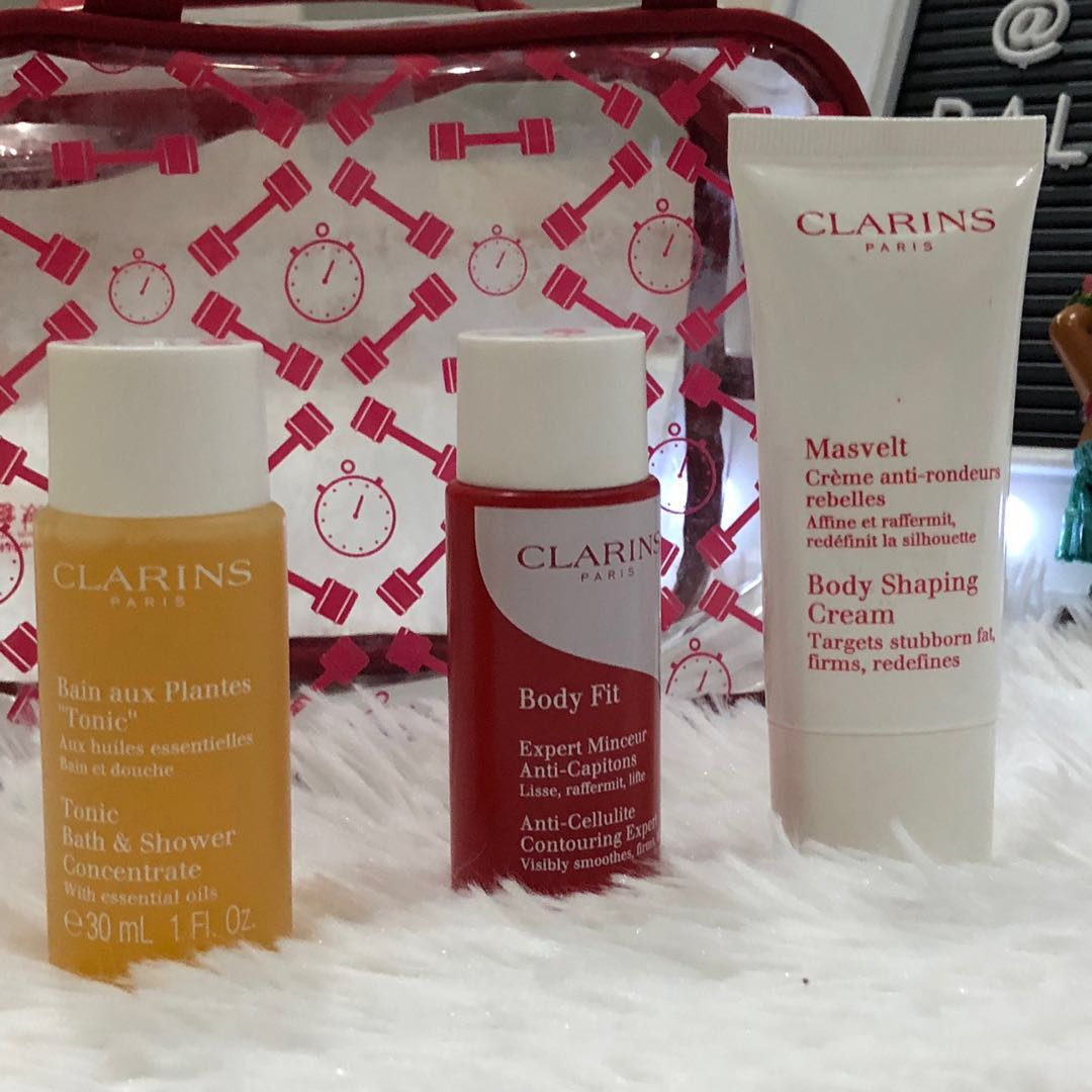 clarins slimming set