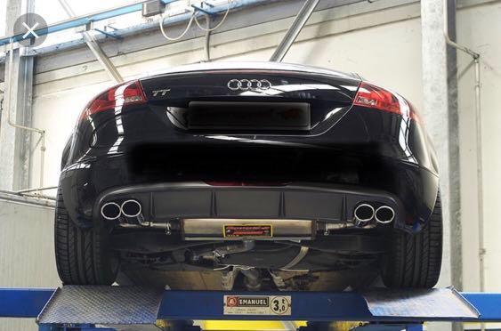 Audi tt shop 8j exhaust