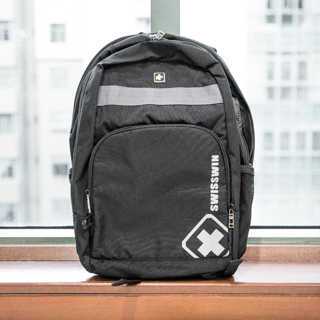 Swisswin Laptop Bag Men S Fashion Bags Wallets Backpacks On Carousell