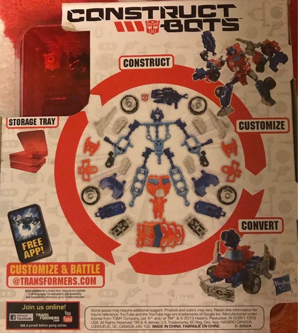 Transformers construct-bots （分類：樂高及拼砌組合）位於 Hong Kong。 由 keeneroy 提交（商品編號 225659335，圖片 2）。簡介： 。