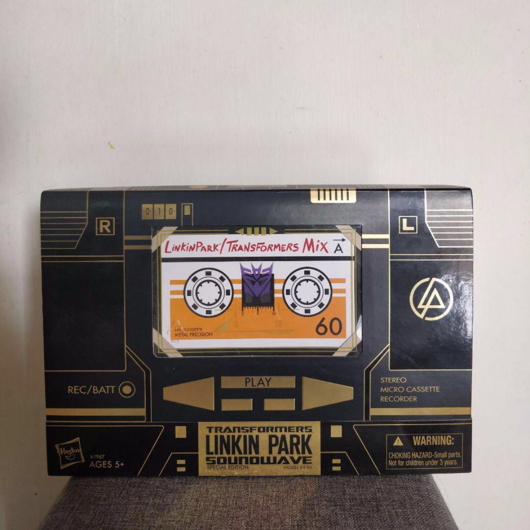 Transformers Linkin Park Soundwave Special Edition, Hobbies & Toys, Toys & Games on Carousell