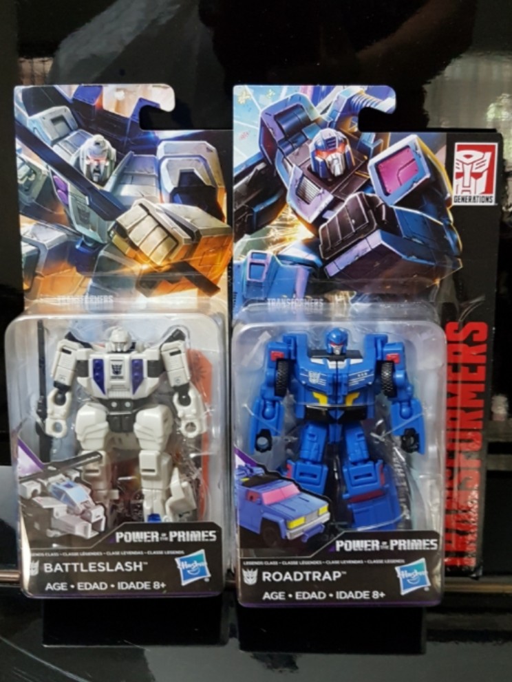 Transformers POTP Battletrap Combiner Battleslash + Roadtrap Set NEW 