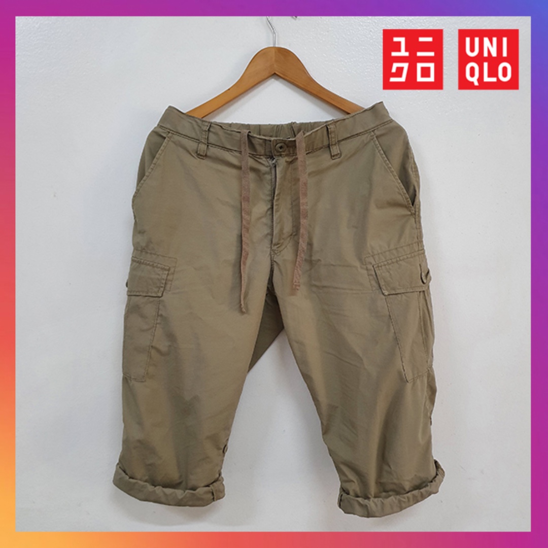 Uniqlo Singapore - MEN'S ROLL UP 3/4 CARGO PANTS Style should